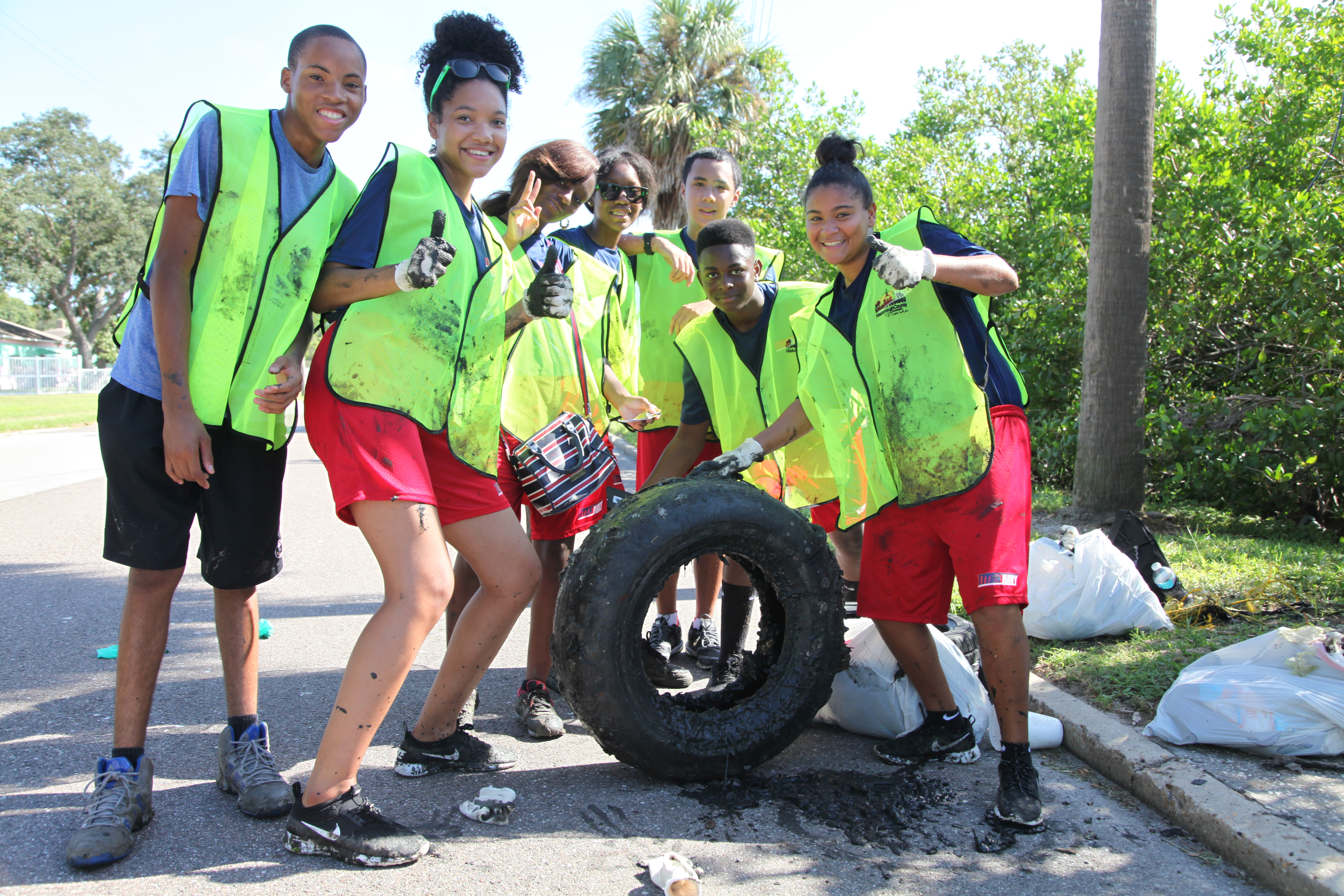 Cleaning Hillsborough River One Tire at a Time