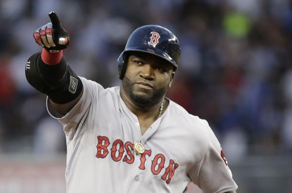 Ortiz Leads Sox Sweep over Rays