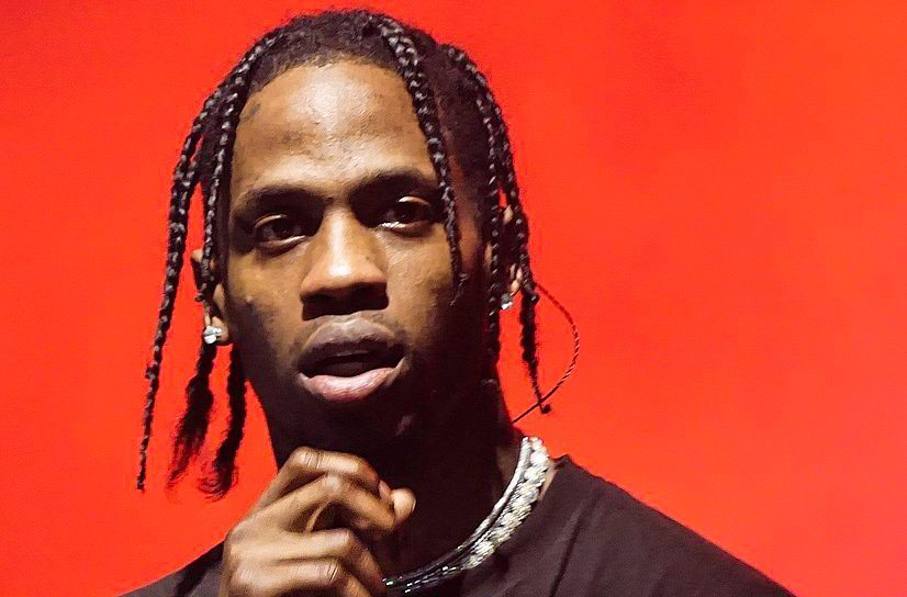 Travis Scott takes the stage at Superbowl LIII