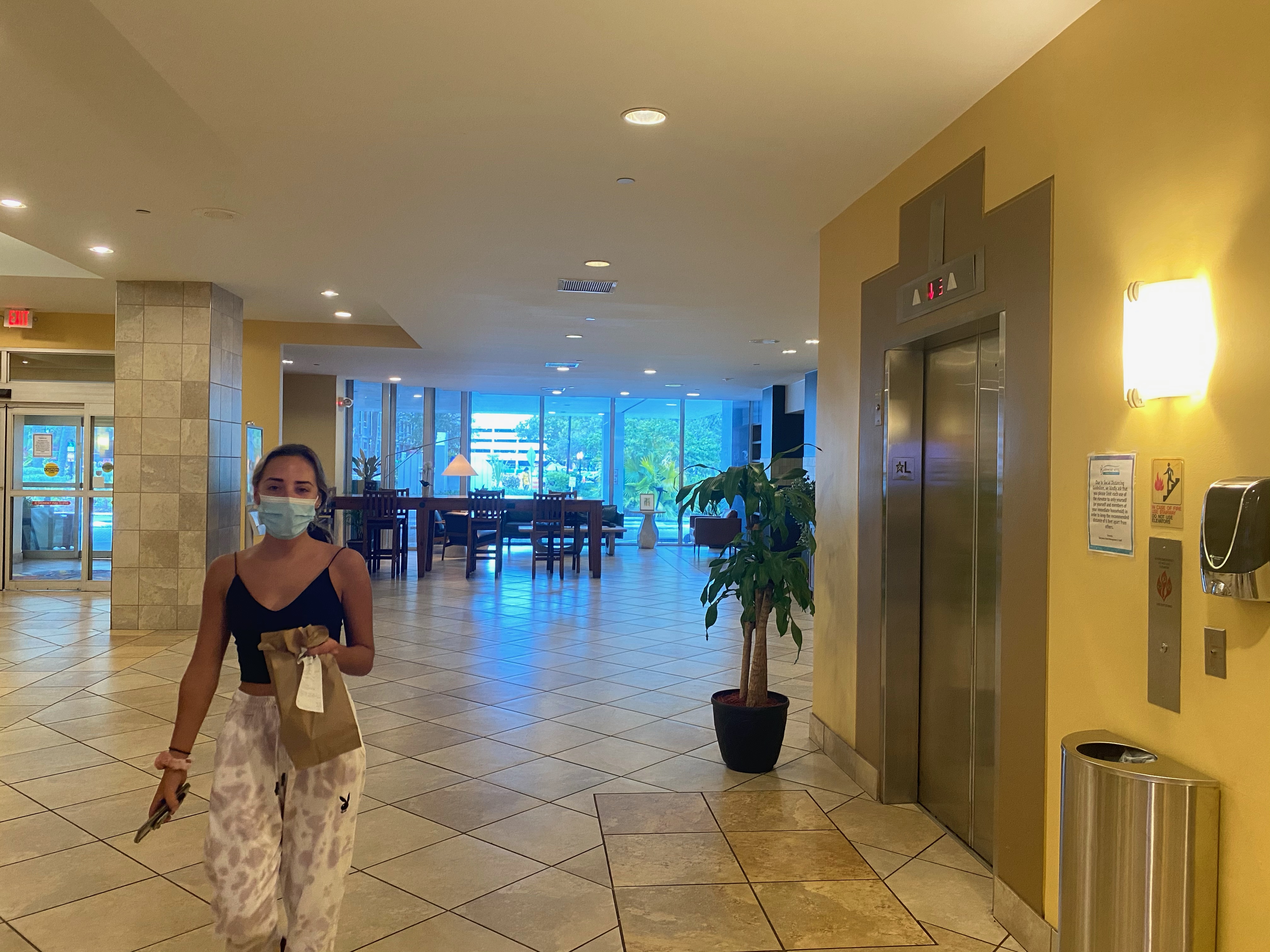 Barrymore Guests Unaware of Students Quarantining