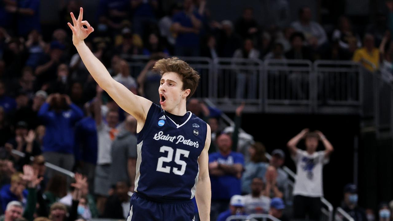 Saint Peter’s Becomes First-Ever No. 15 Seed in NCAA to Advance to the Elite Eight