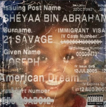 American Dream: 21 Savage Releases New Album